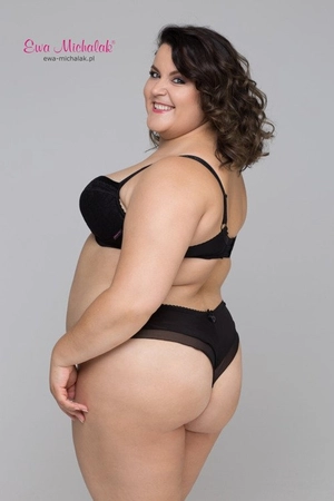 Biustonosz piankowy czarny PL Czarny Triumf