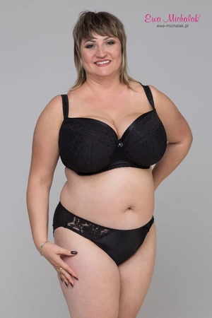 Biustonosz piankowy czarny PL Czarny Triumf