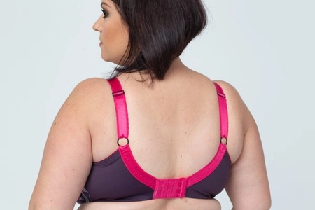 Biustonosz półmiękki fioletowy multikolor FB Marilyn M.