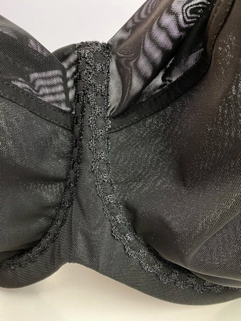 Biustonosz półmiękki czarny FB Czarny Mat