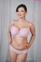 Bra semi-soft powder pink SF Brzask