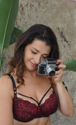 Bra soft black and red BM Miej dzień