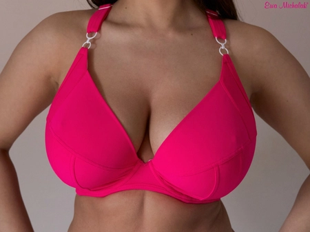Bra soft neon pink PLM Bra for Swimsuit Holidays