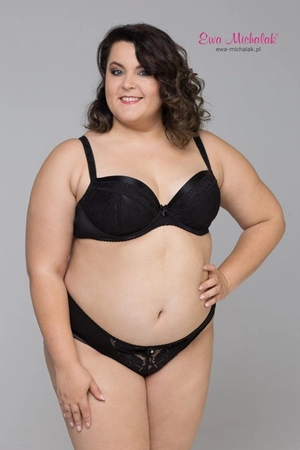 Biustonosz piankowy czarny PL Czarny Triumf