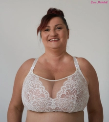 Top without underwires ecru Top FB Antonina